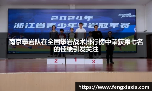 南京攀岩队在全国攀岩战术排行榜中荣获第七名的佳绩引发关注