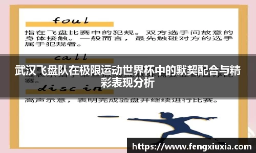 武汉飞盘队在极限运动世界杯中的默契配合与精彩表现分析